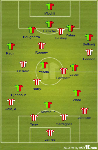 England - Algerien