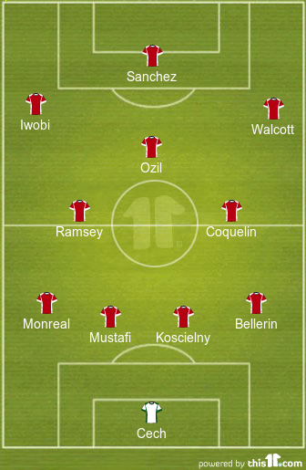 Xhaka, Ramsey or Ox? Arsenal Predicted Lineup to Face Liverpool This Weekend 4