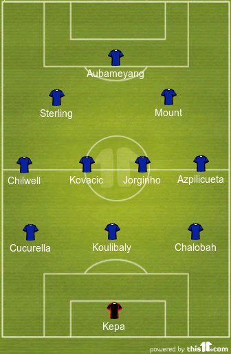  3-4-2-1: Chelsea release strong Lineup vs Brentford 